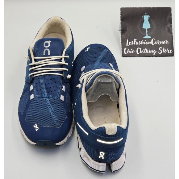 On Cloud 5 Women's Blue Athletic Running Shoes Size 8.5 2637 - Picture 12 of 16